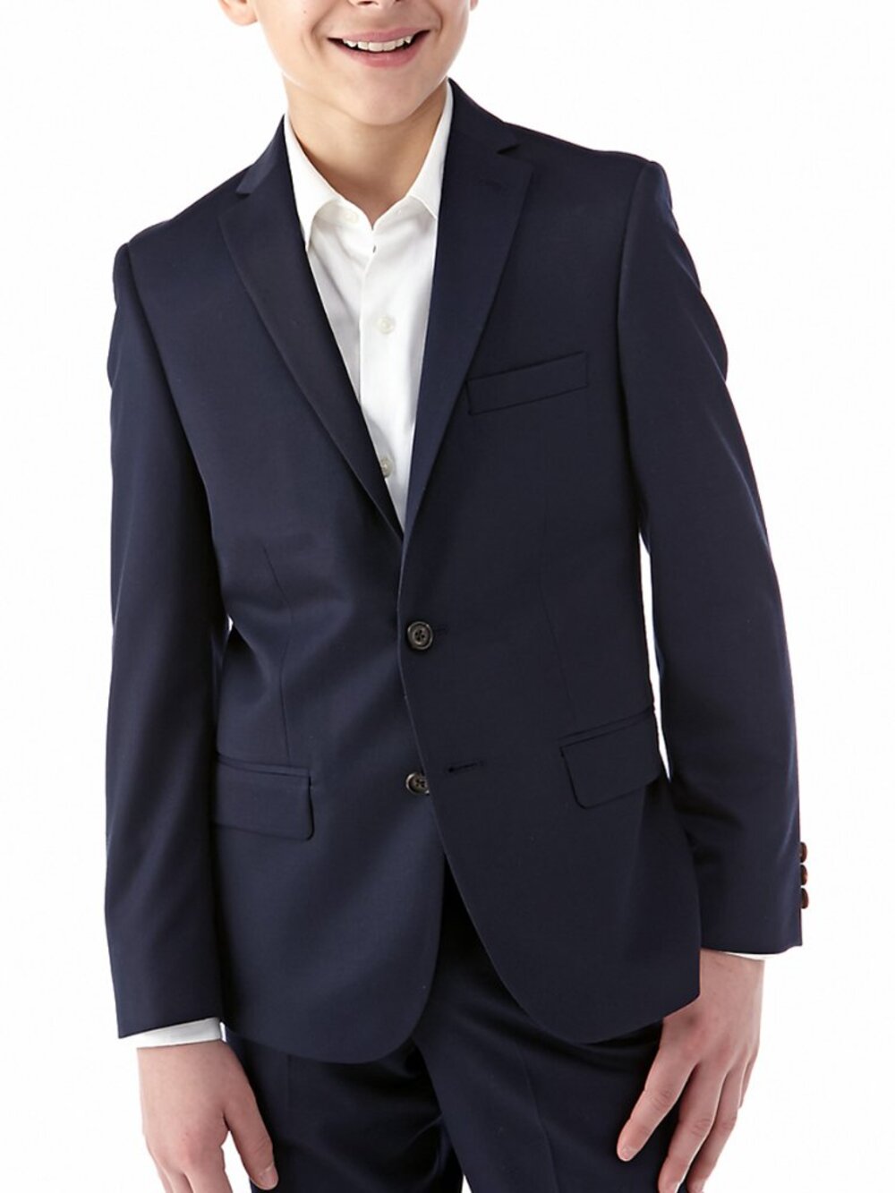 Lauren Ralph Lauren Kids Blayton Suit Jacket Boys 14R Navy Blue Classic Preppy